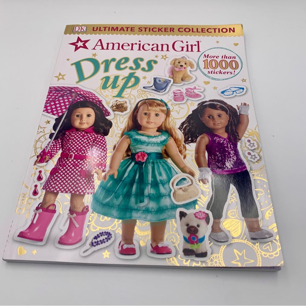 Ultimate Sticker Collection: American Girl Dress-Up Paperback Sticker Book NEW!!